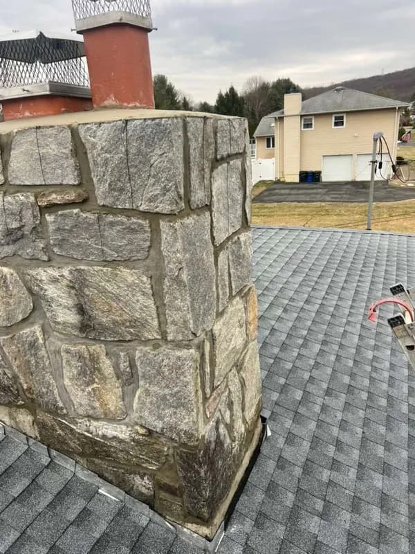 Chimneys project 4 near Dover, NJ by A&E Exteriors LLC