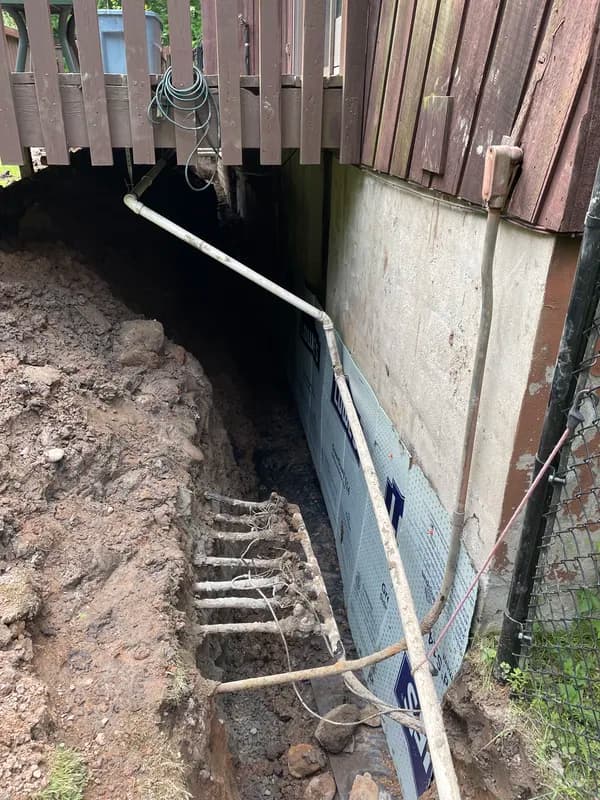 Foundation project 2 near Dover, NJ by A&E Exteriors LLC