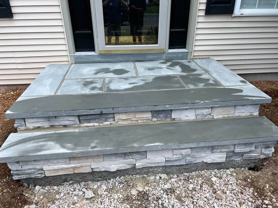 Masonry project by A&E Exteriors LLC